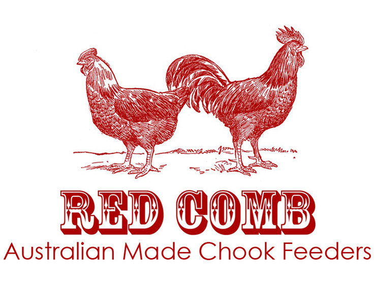 Red Comb Chook Feeders Pic 1