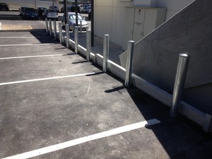 Bollards - Adelaide, SA - Fixed & Removable - Guardrail Installation - Pruszinski Fabrication Pic 3 - Fixed Bollards