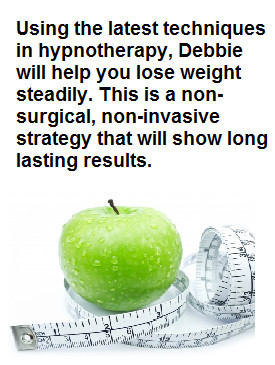 Solutions by Debbie Lanyon Pic 4 - Using the latest techniques in Hypnotherapy we perform a virtual Gastric Band which will assist you in losing weight slowly and steadily