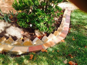 Bens Brickwork Pic 4 - Brick edging and mower strip