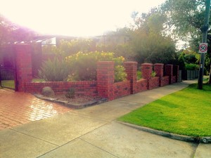 Bens Brickwork Pic 3 - New fence construction