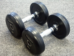 Home Gym Equipment Sydney - Sweat Central Pic 2 - RUBBER DUMBBELLS