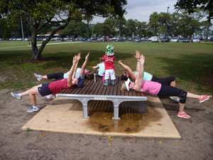 Altitude Fitness and Health Pic 2 - Mums and Bubs Training everyone is working