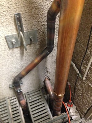 Hogans Plumbing Services Pty Ltd Pic 5 - Copper Pipe install