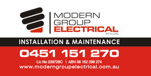 Modern Group Electrical - Seven Hills Pic 4 - Electrician Seven Hills Emergency Seven Hills Electrician