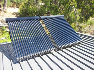 A Gas Plumber Pic 5 - Apricus evacuated tube Solar collector ideal for the cooler Victorian climate