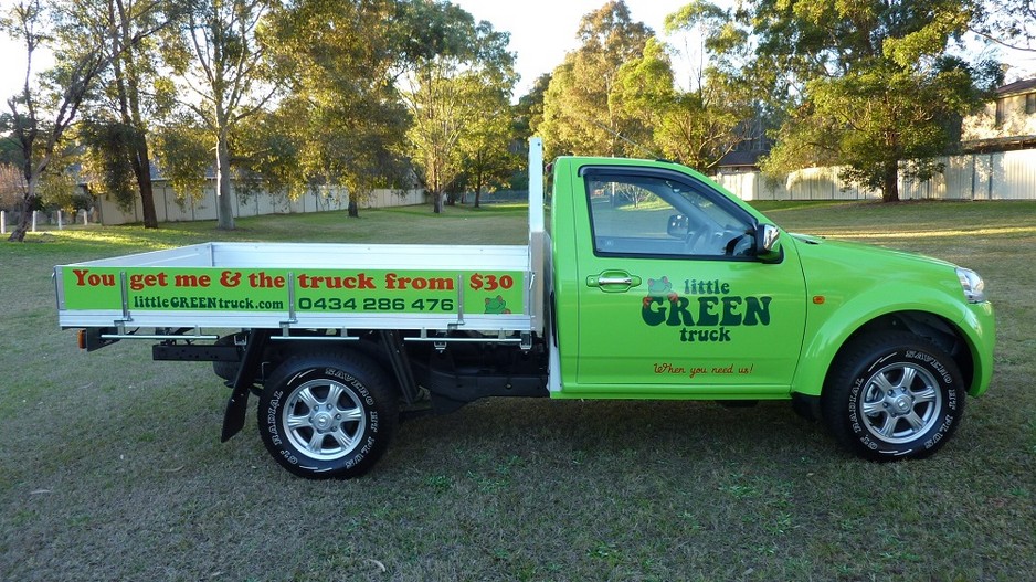 Little Green Truck Pic 1