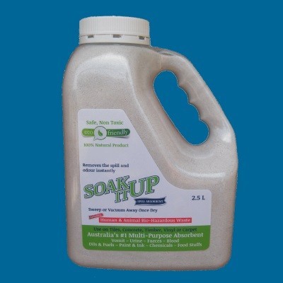 Spillabsorbent Australia Pic 1 - Soakitup 25L Easy Pour Bottle