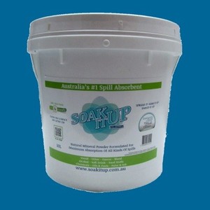 Spillabsorbent Australia Pic 2 - Soakitup Absorbent 10L Pail