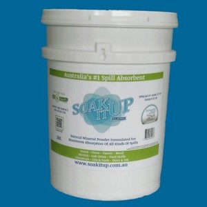 Spillabsorbent Australia Pic 3 - Soakitup Absorbent 20L Pail