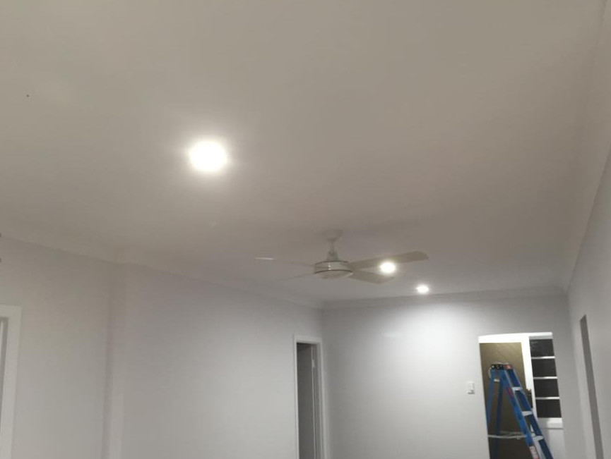 RJ Stewart Electrical Pic 1 - lights installed