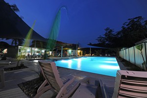 Anchorage Holiday Park Pic 3 - climate controlled pool