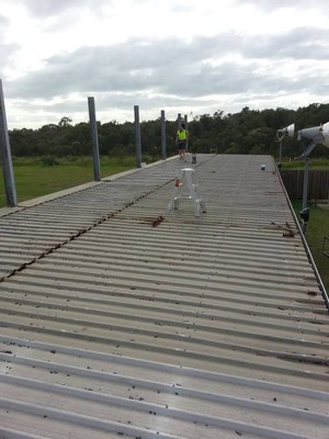 Lovelock Contracting Pic 3 - Before Roof Replacement SSAA Belmont Rifle Range