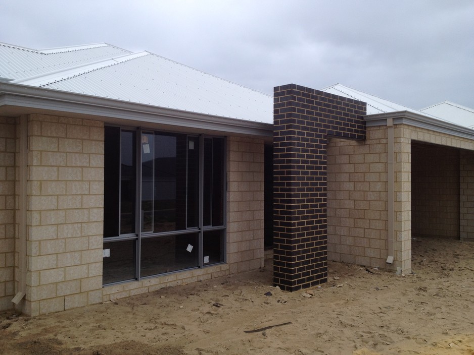 Top Course WA Pic 2 - Brickwork done for Home Group WA