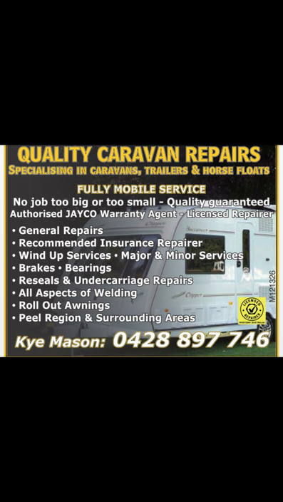 Quality Mobile Caravan Repairs Pic 1