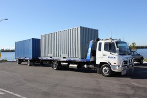 DVT Trucking Pic 3 - Shipping Container Transport Towing DVT Trucking