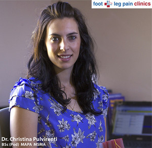 Foot + Leg Pain Clinic Pic 3 - Christina Pulvirenti Podiatrist