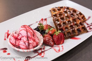 Savoury Waffle, Dessert, Coffee - Tan Coffee Pic 2