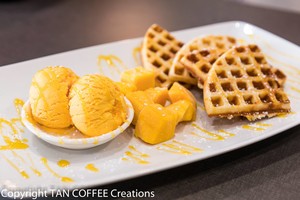 Savoury Waffle, Dessert, Coffee - Tan Coffee Pic 3