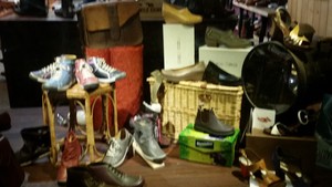 Bodkins Bootery Pic 4 - In store Womans shoe display