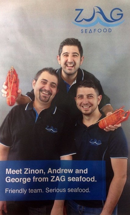 Zag Seafood Pic 1 - ZAG SEAFOOD BROTHERS Zinon Andrew George