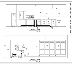 Luma Drafting Pic 4 - Commercial Kitchen layout drafting elevations plan site