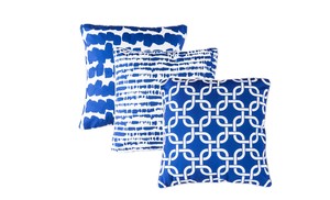 All Things Cushion Pic 3 - Hamptons Paint Strokes 3 Cushion Cover Collection