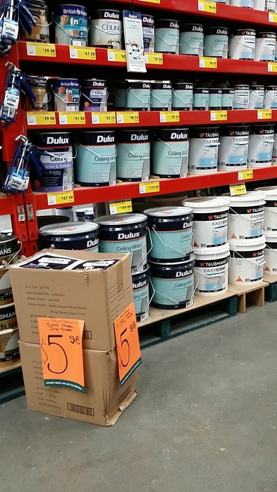 Bunnings Tuggerah Warehouse Pic 1 - Lots of paint for indoors and outdoors