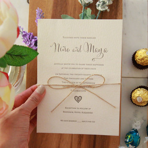 A Whimsical Box Pic 5 - A Whimsical Box Affordable Letterpress Foil Press Digital Printing Wedding Invitations