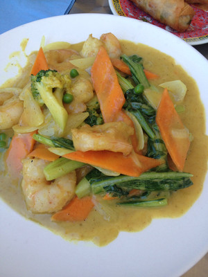 Seastar Chinese Restaurant Pic 3 - Curry prawns