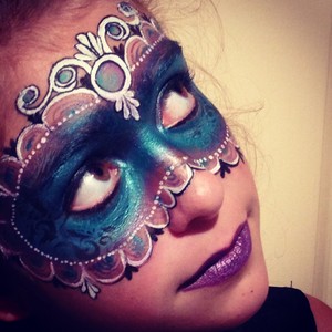 True Colours Face Painting Pic 3 - Masquerade party