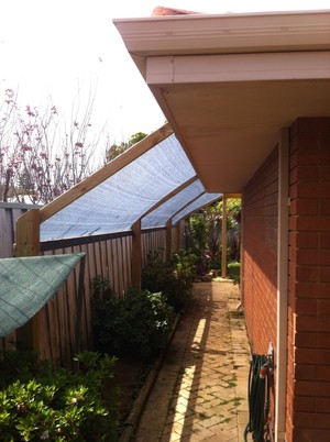 Patrick's Professional Building & Maintenance Pic 4 - New shade cloth and pergolas