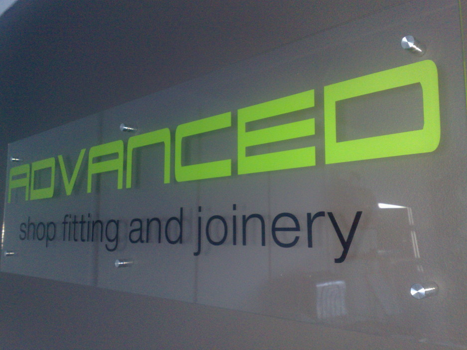 Advanced Shopfitting & Joinery Pic 1 - signage