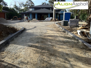 Align Asphalt Pic 5 - Asphalt Driveway Melbourne Before