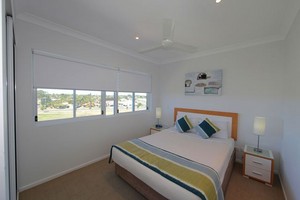 Koola Beach Apartments Bargara Pic 4 - Main bedroom