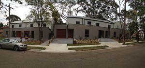 Active Cement Rendering Pic 3 - 5 units townhouses 81 Prince charles street Frenchs Forest acrylic texture finish