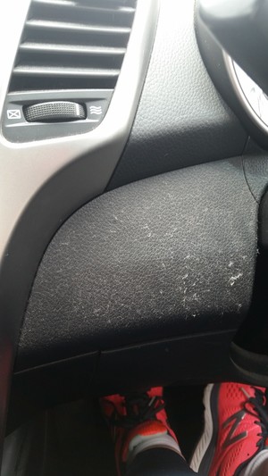 Sydney Car Wash Pic 2 - Dusty dash after my 65 clean