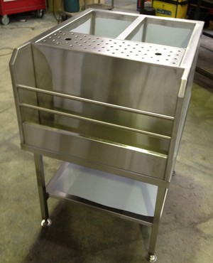 Coolsteel Fabrication Pic 5 - Stainless Steel Cocktail Station