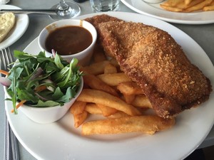 Avoca Hotel Pic 4 - Beef schnitzel