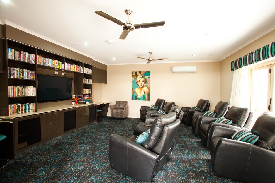 Seasons Redbank Plains Pic 1 - Relax with your feet up in your own private movie lounge