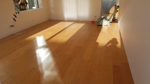 Smile Floor Sanding Pic 5 - Before 7 years old American Oak wooden floor