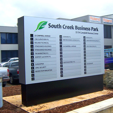 Stewart Brown Signs Pic 1 - Monument sign designed built and installed by our team