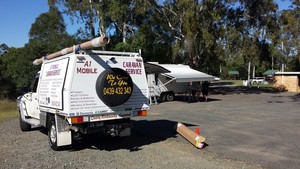 A1 Mobile Caravan Service Pic 5 - A new roll out awning fitted