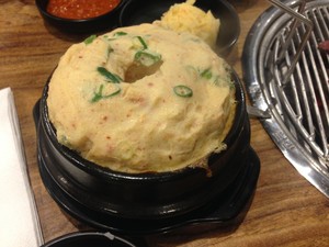 Stoneage Korean BBQ Pic 2 - egg hot pot