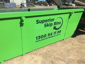 Superior Skip Bins Pic 4 - This is our 6 cubic metre skip bin