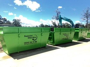 Superior Skip Bins Pic 5 - This is our massive 8 cubic metre skip bin