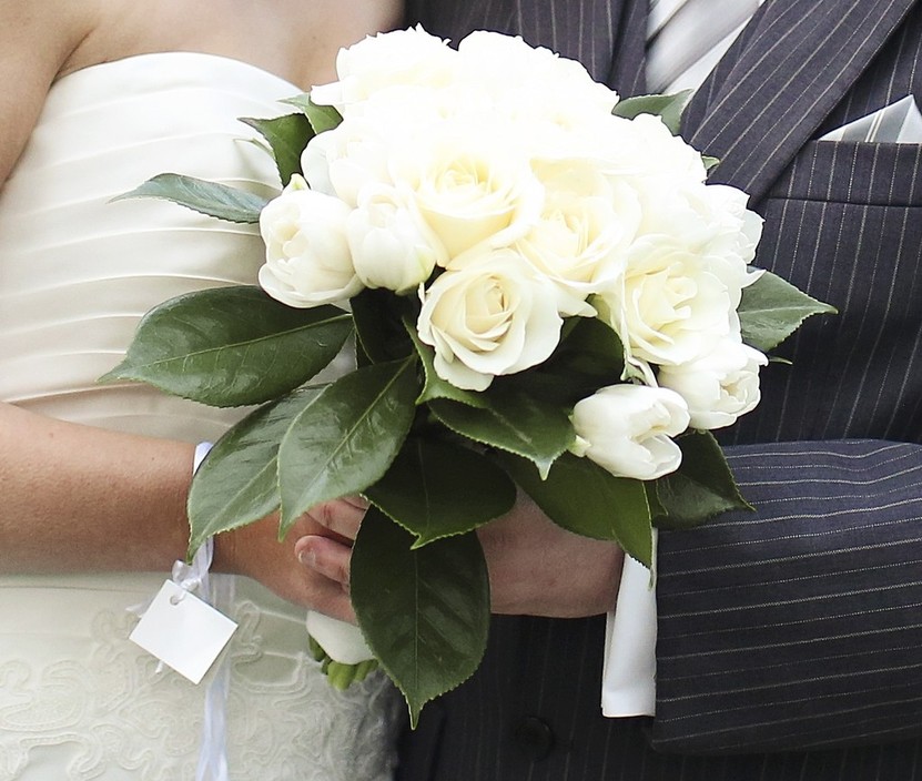 Cherry Gay Florist Pic 1 - wedding bouquet of tulips and roses