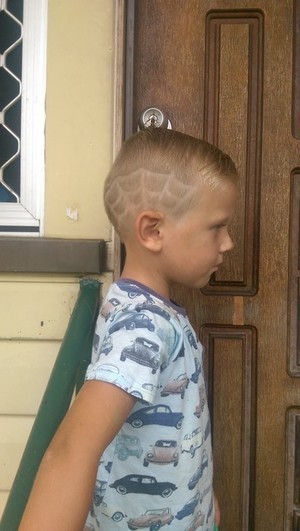 Ola Barbers Pic 4 - spiderman