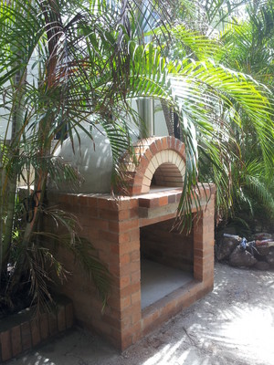 Brisbane Pizza Ovens Pic 4 - Garden Setting