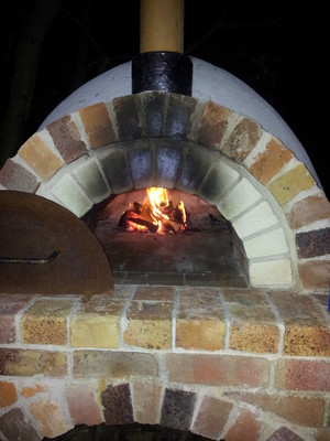 Brisbane Pizza Ovens Pic 2 - Pizza Oven Fire